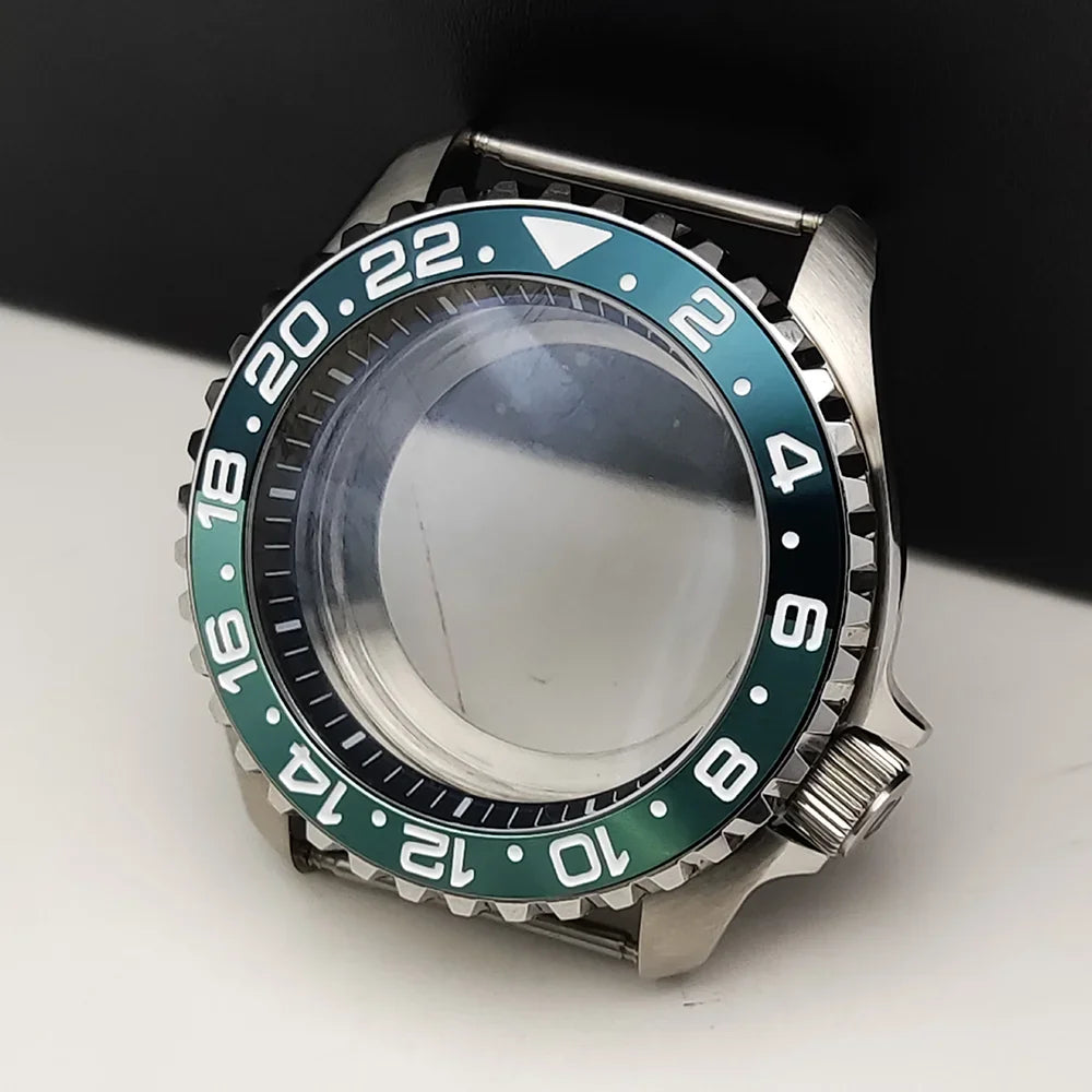 42MM Watch Case SKX Case with Sapphire for Seiko 007  Fits NH35 NH36 Movement