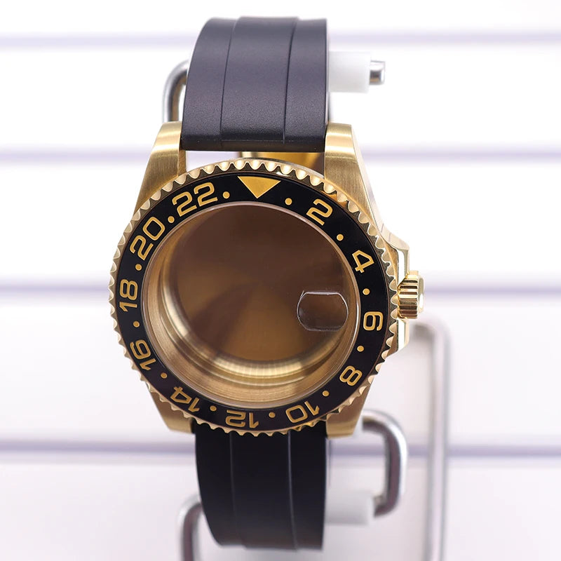 40mm Watch Case For nh35 nh36 nh34/38 Miyota8215 Eta2824 GMT SUB Case 120clicks