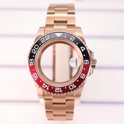 40mm Watch Case For NH35 NH36 NH70/8215/Eta2824 PT5000 NH34 Sapphire Glass