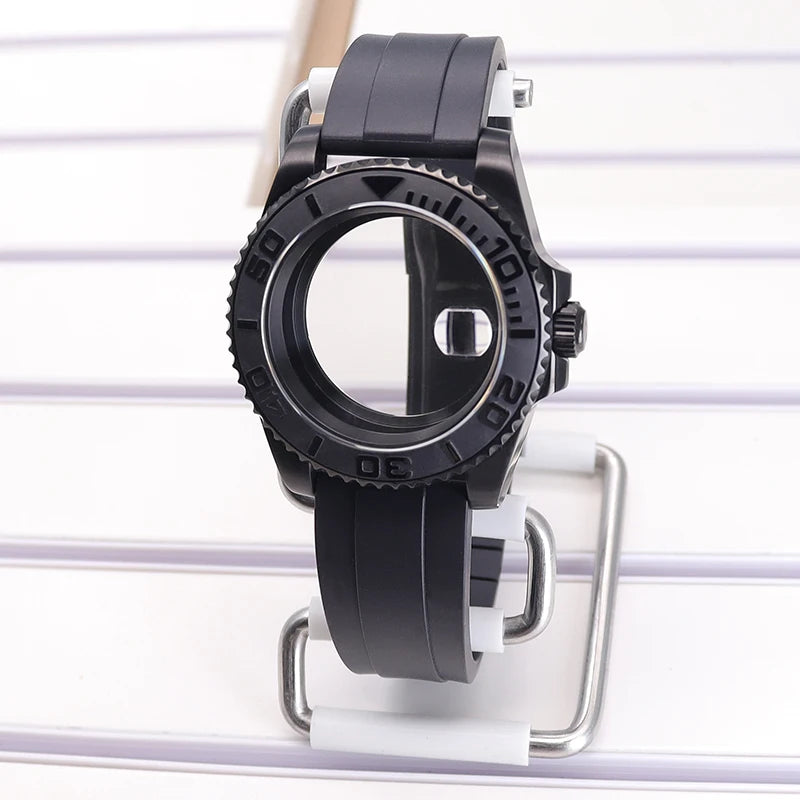 40mm Watch Case Sapphire For SUB NH35 NH36 NH34 GMT NH38 GMT Miyota 8215 Eta2824