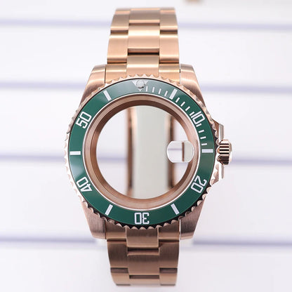 40mm Watch Case For NH35 NH36 NH70/8215/Eta2824 PT5000 NH34 Sapphire Glass