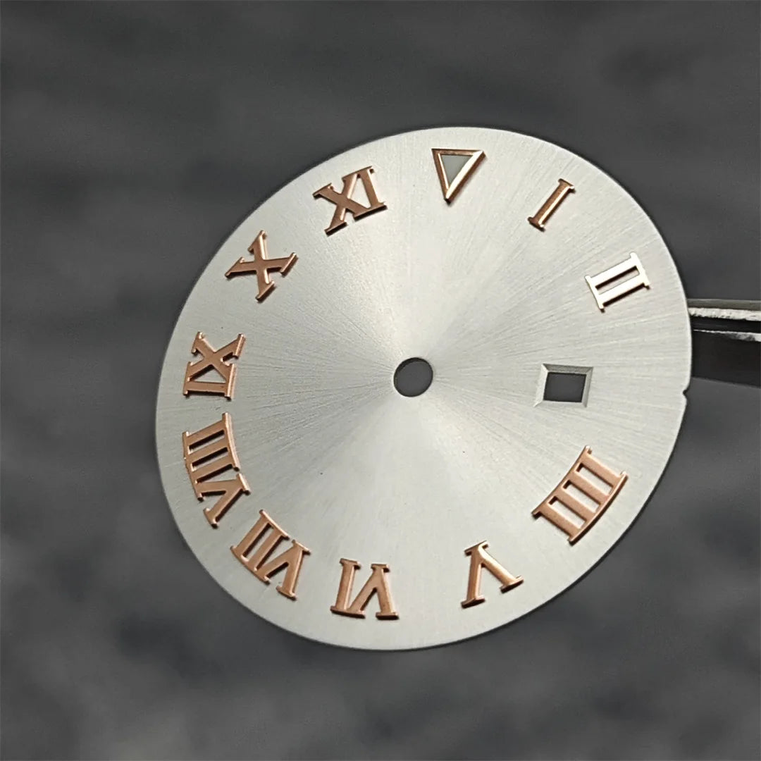 24.5MM Watch Dial Arabic Scale Surface BGW9 Luminous for NH05/NH06 for 31mm Case