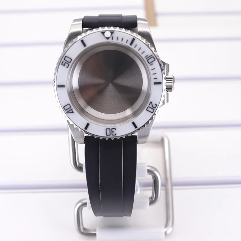 40mm Watch Case For 4R NH35 NH36 NH34/38 NH70 8215 Eta2824 PT5000 Sapphire Glass