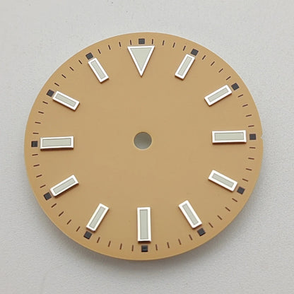 28.5mm Watch Dial Single Nail Scale Candy Colored Faces Modified for NH35/ 8215