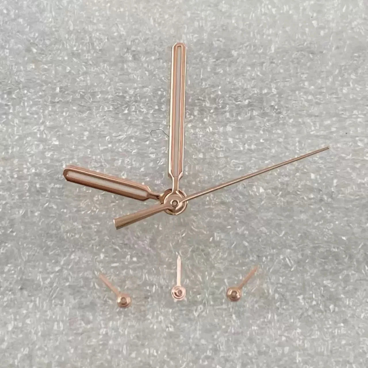 31.8mm Mechanical Timer Watch Dial And Hands Suitable For VK63 Quartz Movement