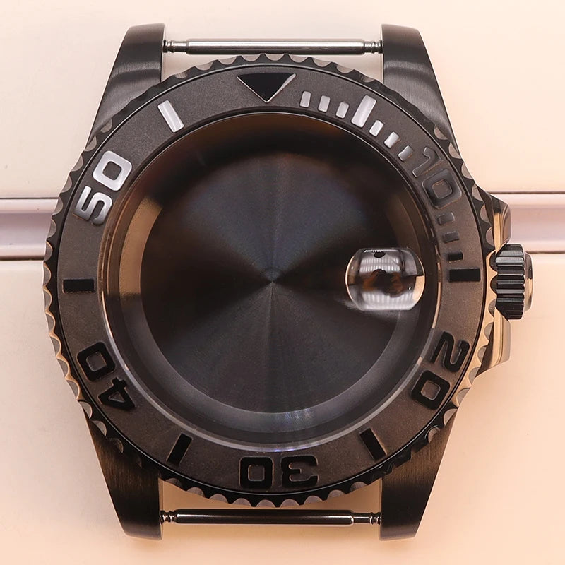 40mm Watch Case For NH34 NH35 NH36 NH38 NH70 4R36 Miyota 8215 Eta 2824 GMT SUB
