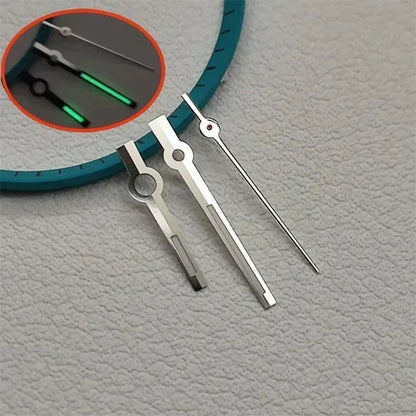 Modified BGW9/3C with Green Luminous Watch Hands for NH35A NH36A Movement