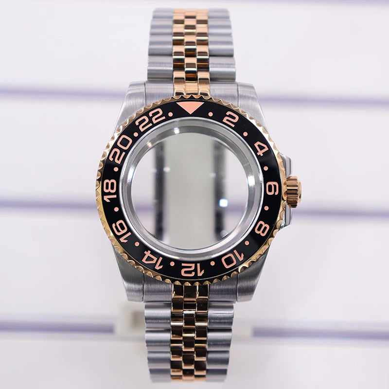 40mm Watch Case For GMT NH35 NH36 NH34 NH70 NH72 4R36 Eta 2824 Miyota 8215