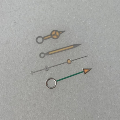 Replacement Watch Hands Green Luminous 4Pins Gmt-Hand for NH34 Movement