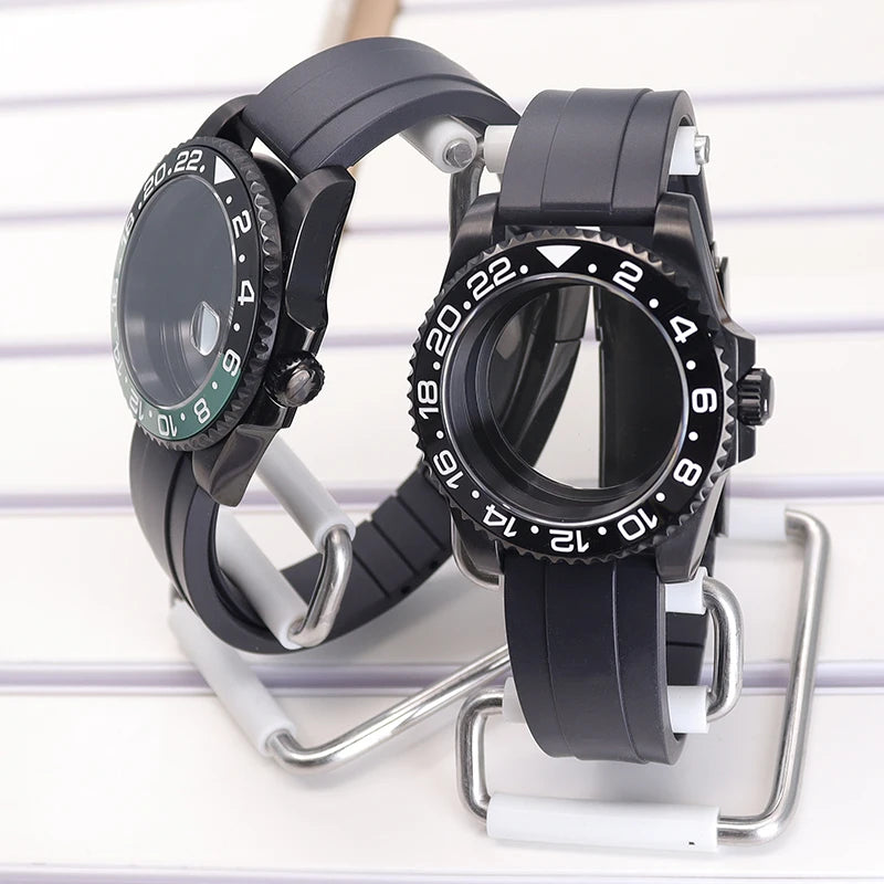 40mm Watch Case For NH35 NH34 NH36 4R36 NH70 Miyota 8215 Eta 2824 SUB GMT