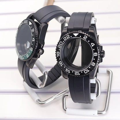 40mm Watch Case For NH35 NH34 NH36 4R36 NH70 Miyota 8215 Eta 2824 SUB GMT