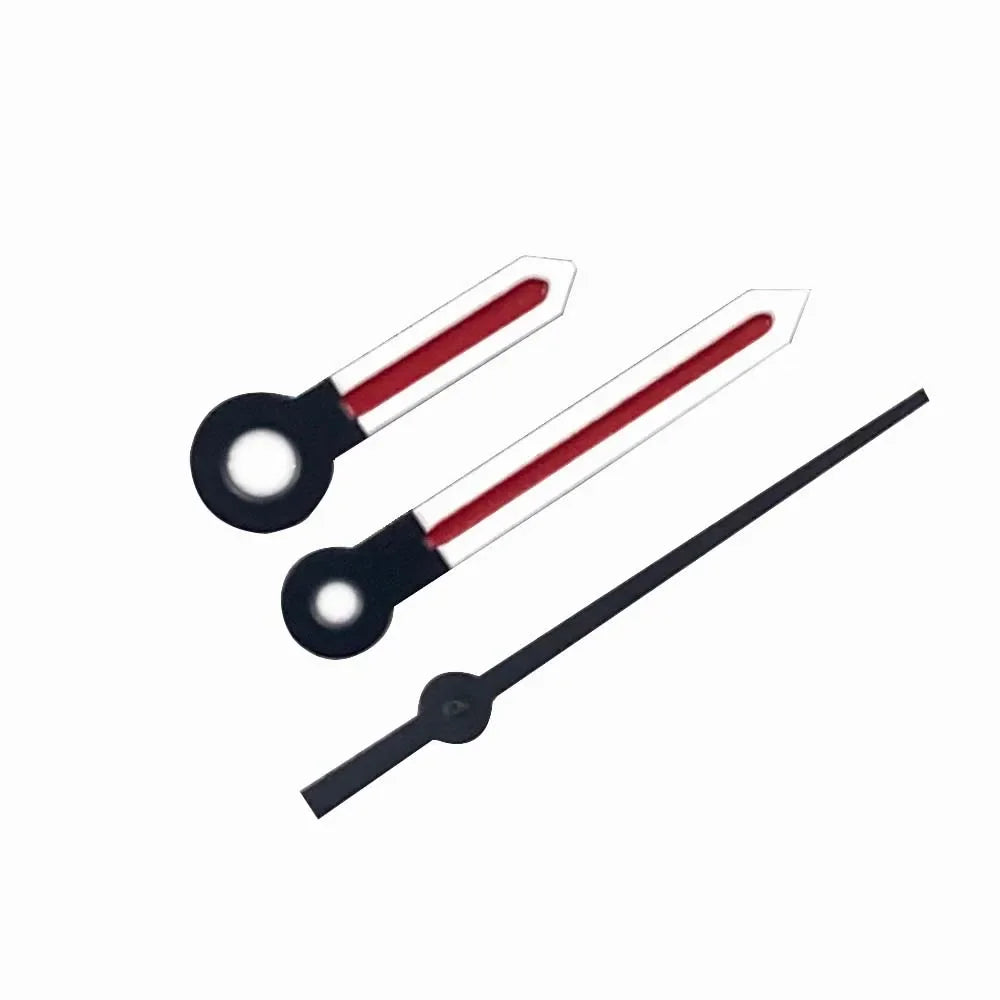 Green Luminous Pointers Black Red Colour Watch Hands for NH35/NH36/4R/7S