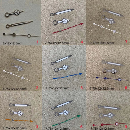 Modified Luminous Watch Hands Set for NH35 NH36 Movement Modified 3Pins