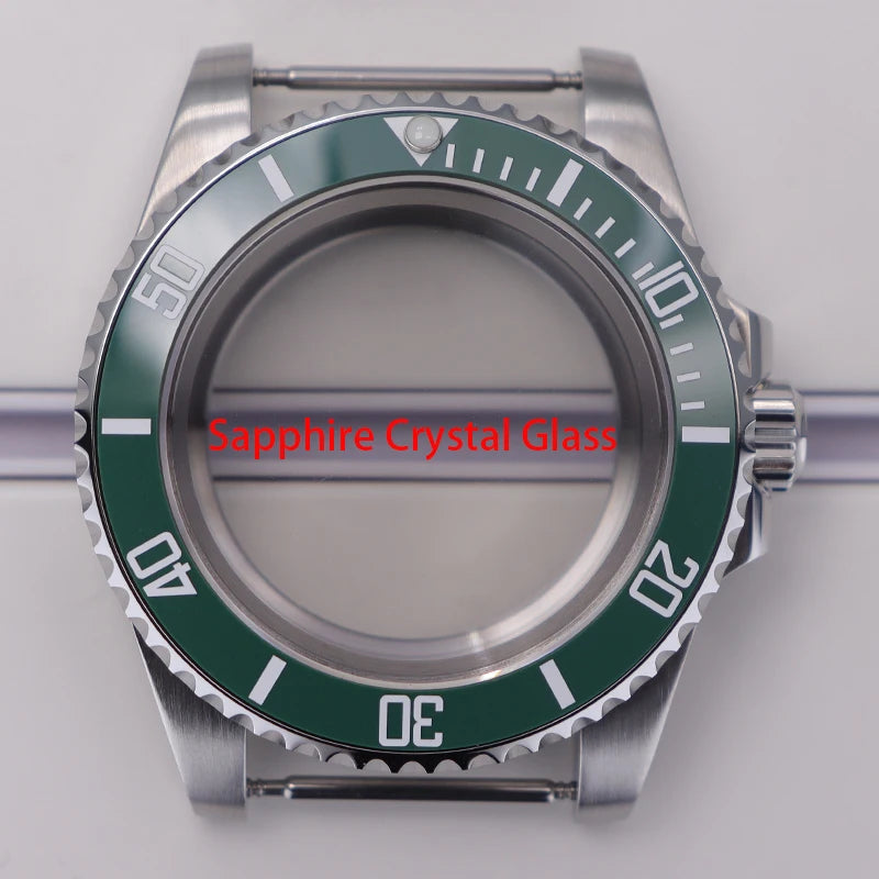 40mm Watch Cases for Nh35 Nh34 Nh36 Nh38 Miyota 8215 Eta 2824 Sapphire Glass