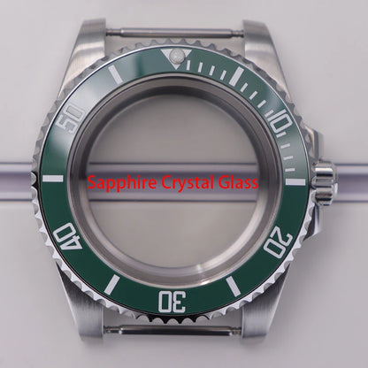 40mm Watch Cases for Nh35 Nh34 Nh36 Nh38 Miyota 8215 Eta 2824 Sapphire Glass