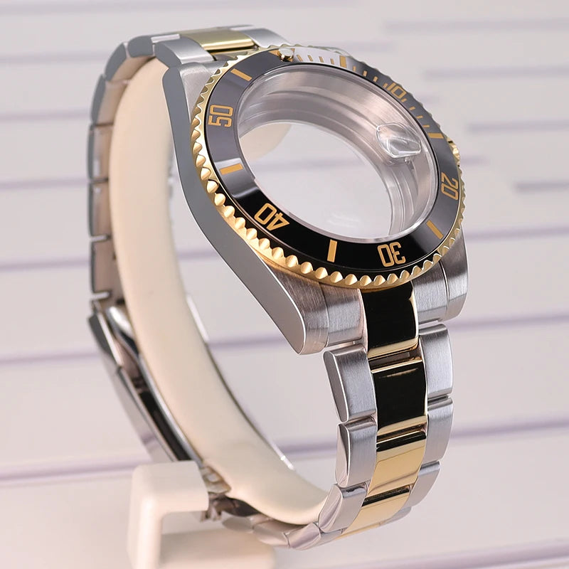 40mm Stainless Steel Watch Cases For Nh35 Nh34 Nh36 Nh70 Eta2824 8215 8205