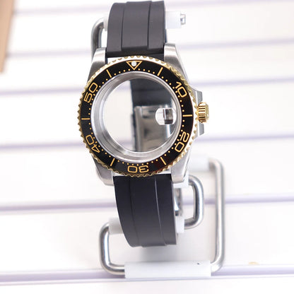 40mm Watch Case Set For GMT SUB Yacht NH34 NH35 NH36 NH39 8215 Eta2824 PT5000