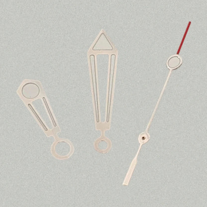 Modified Green Luminous Silver-Yellow Watch Hands for NH35/NH36/4R/7S Movement