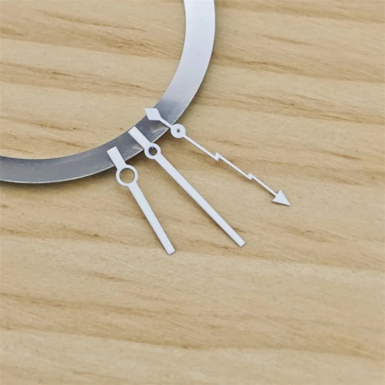 NH35 Watch Hands Blue / Sliver Lightning Log Hands for SK007 Watch NH35 NH36