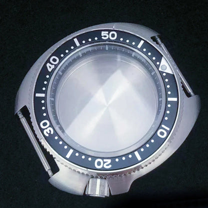 41mm Stainless Steel Watch Case Sapphire Glass Black Inner Shadow for NH35/ NH36