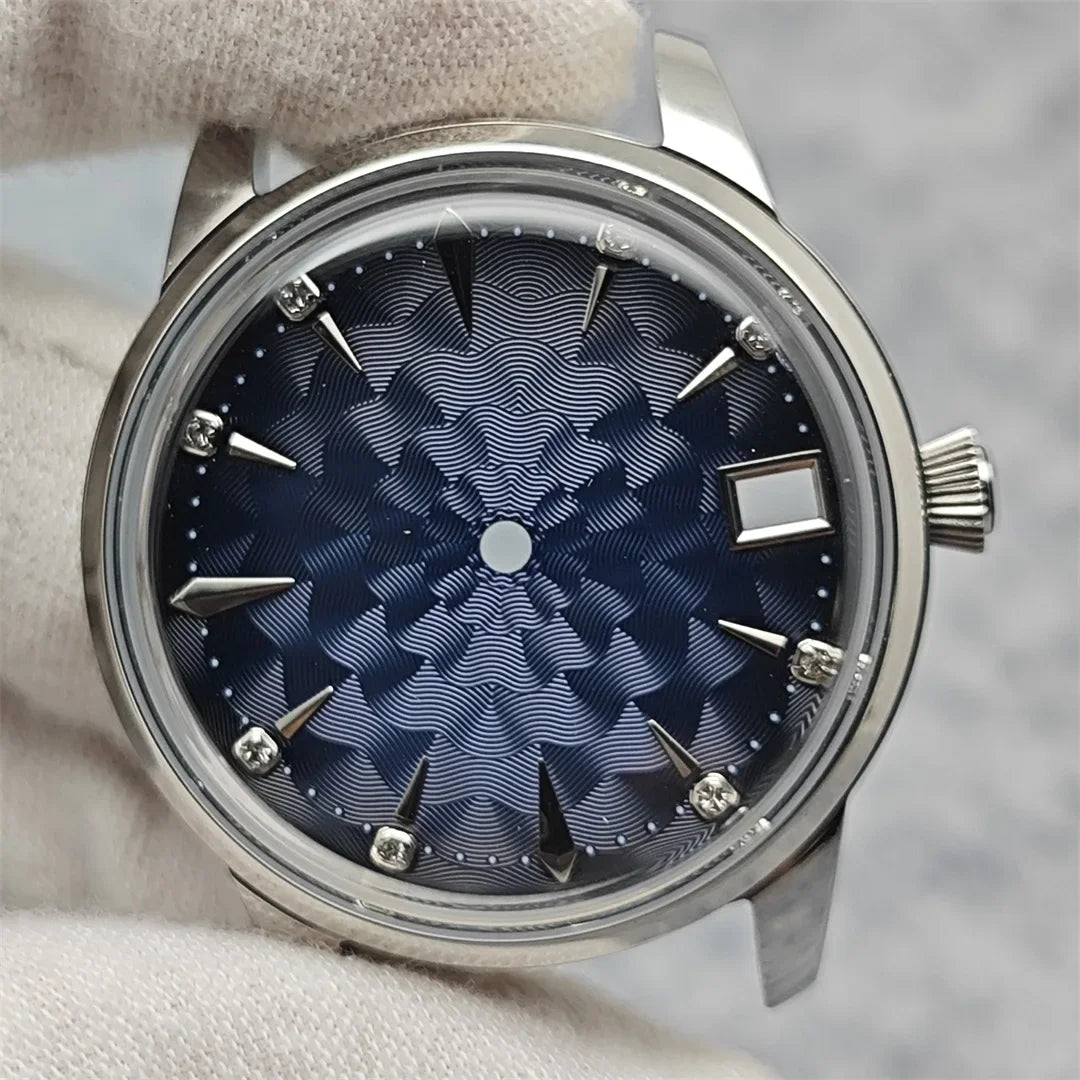 33mm Bubble Crystal Women's Cocktail Steel Watch Case for NH35/NH36/4R35A/4R36A