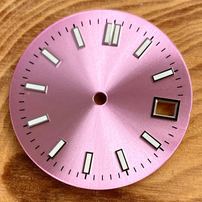 29mm Multicolor Watch Sunburst Dial Suitable For Date just NH35 NH35 NH36