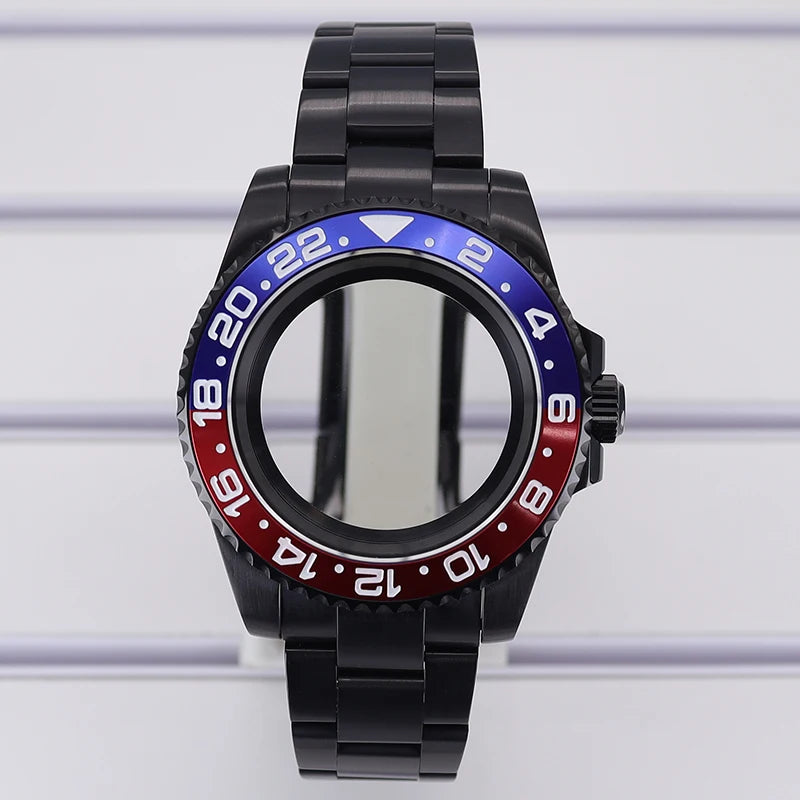40mm Cases For SUB GMT NH34 NH35 NH36 NH38 4R36 Miyota8215 Eta 2824 Mod YACHT
