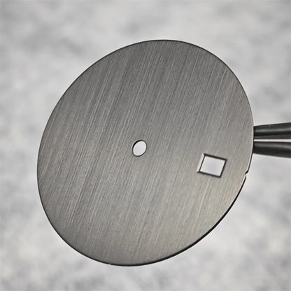 30.5mm Solid Color Watch Dial for NH35 Movement Vertical Pattern Modified