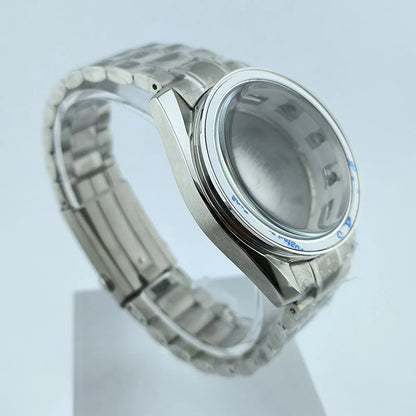 40mm Stainless Steel Watch Case with Sapphire Glass fit 32.5mm Dial for VK63