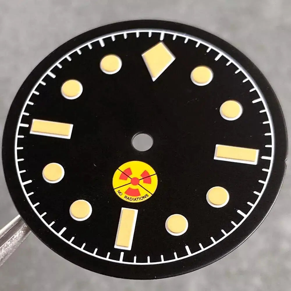Pilot 29mm Luminous Dial Fit Vintage 50 Fathoms NH35 NH36 ETA 2824 2836 Movement