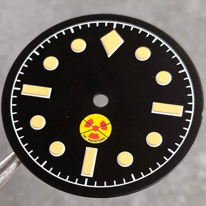 Pilot 29mm Luminous Dial Fit Vintage 50 Fathoms NH35 NH36 ETA 2824 2836 Movement