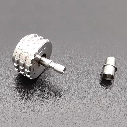 Super Stainless Steel 9mm Watch Crown by BRL, compatible with Avenger models for precise replacement.