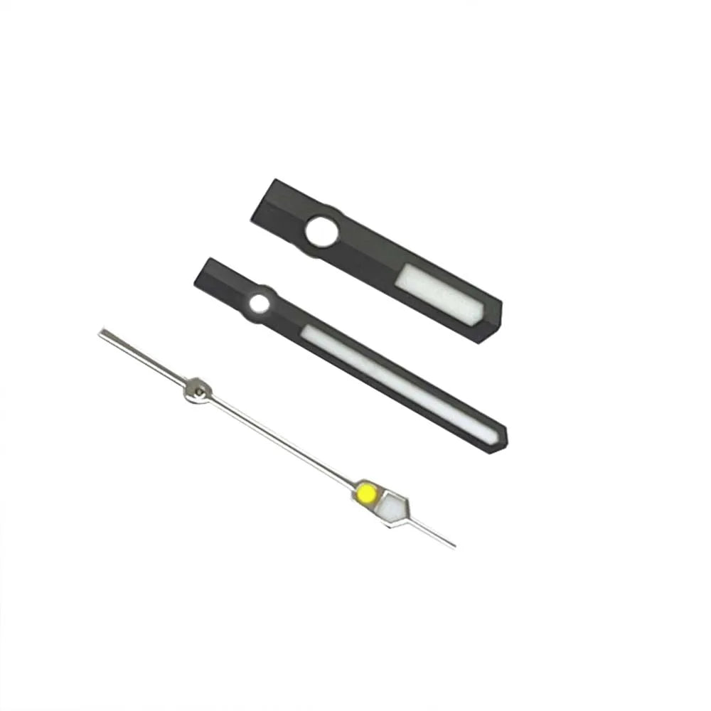 Green Luminous Watch Hands Set for NH34 NH35 NH36 Modified 3Pins Pointers
