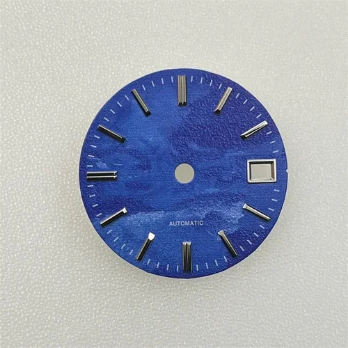 Personalized 28.5mm Multicolor Watch Dial Cloud Sea Faces for NH35 Movement