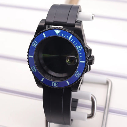 Diving 40mm Watch Case For Nh34/35/36 Miyota 8215 Eta 2824 C3 Bezel Submariner