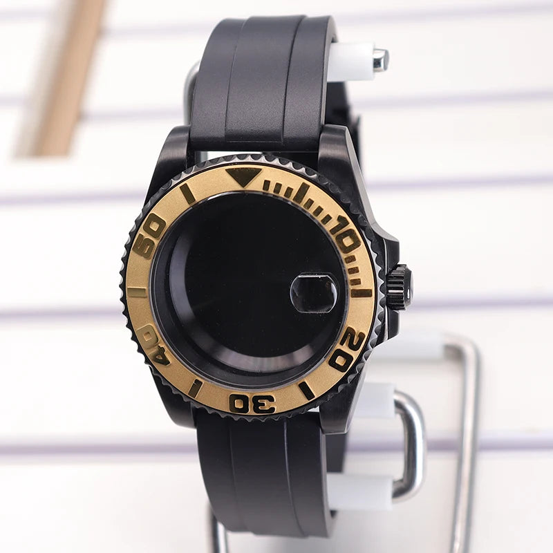 40mm Watch Case Sapphire For SUB NH35 NH36 NH34 GMT NH38 GMT Miyota 8215 Eta2824