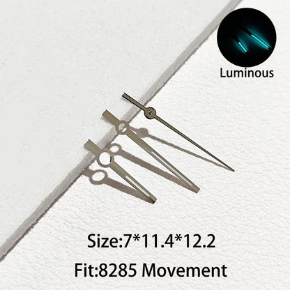 Watch Hands Pointers with Blue-Green C3 Luminous Suitable For Miyota 8285 Hands