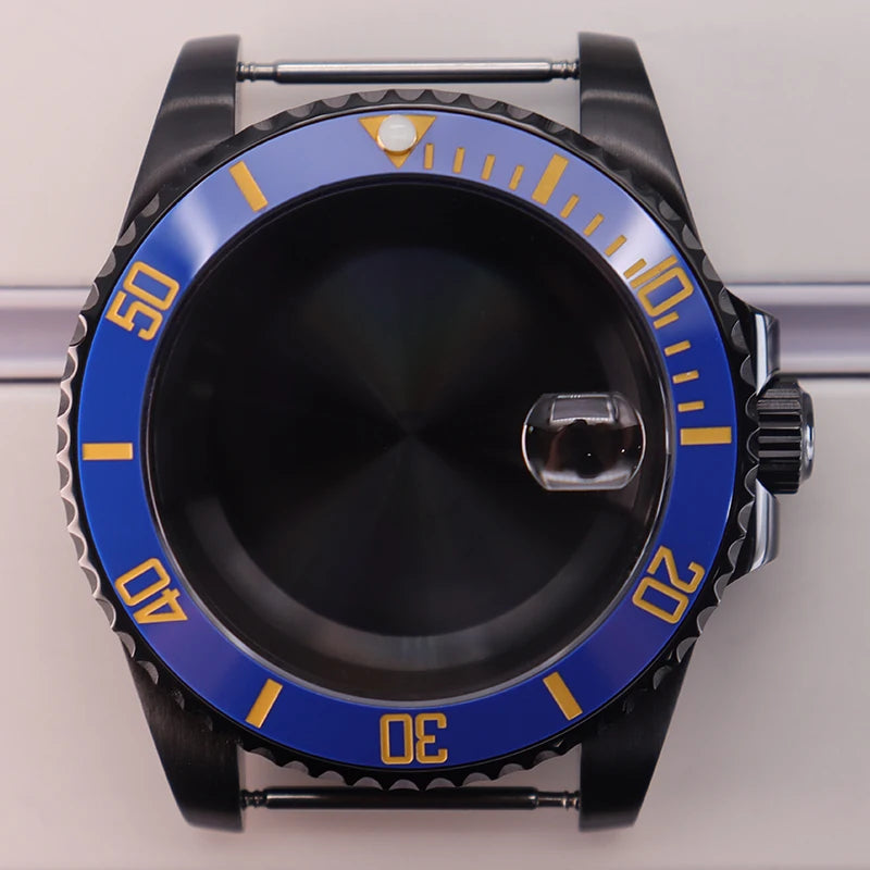 40mm Watch Case For NH34 NH35 NH36 NH38 NH70 4R36 Miyota 8215 Eta 2824 GMT SUB