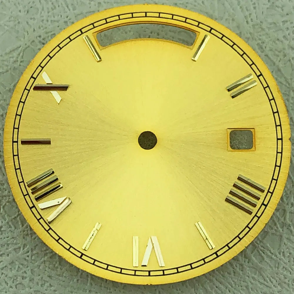Modified 31mm Calendar Roman Numeral Multicolor Watch Dial For 8285 Movement