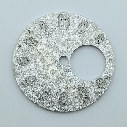 Modified 28.5mm Multicolor Watch Dial Green with Luminous for NH38 Movement