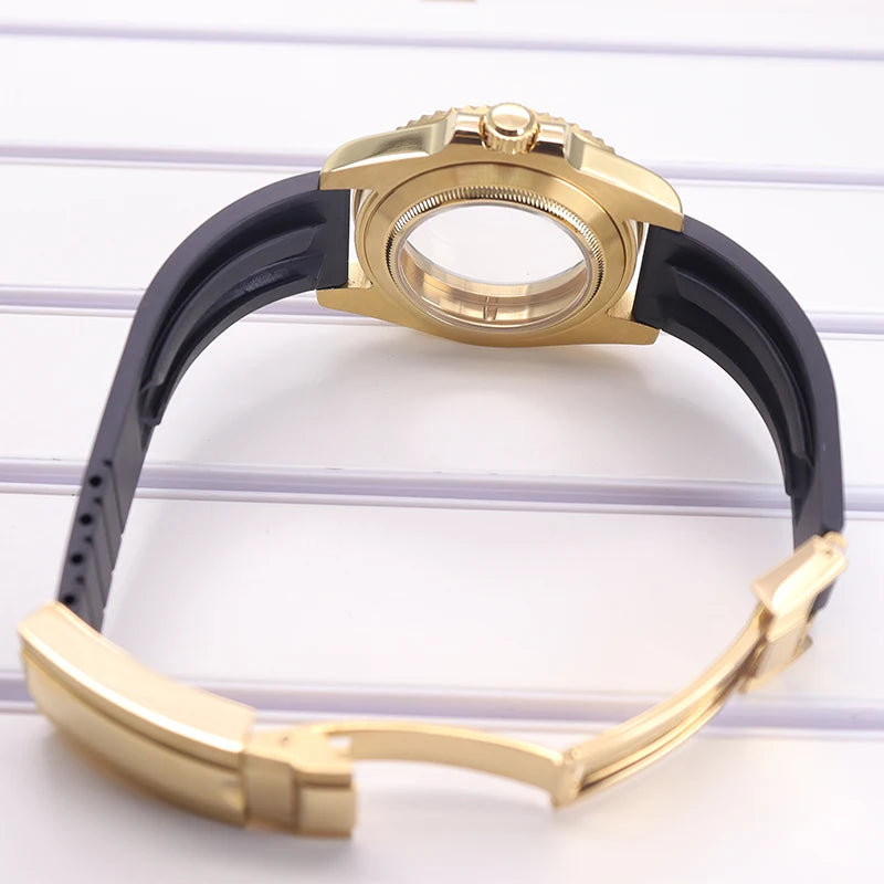 40mm Watch Case Set For GMT SUB Yacht NH34 NH35 NH36 NH39 8215 Eta2824 PT5000