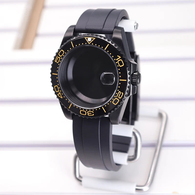 40mm Watch Case For NH35 NH34 NH36 4R36 NH70 Miyota 8215 Eta 2824 SUB GMT