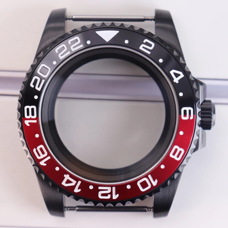 40mm Watch Case For NH34 NH35 NH36 NH38 NH70 4R36 Miyota 8215 Eta 2824 GMT SUB