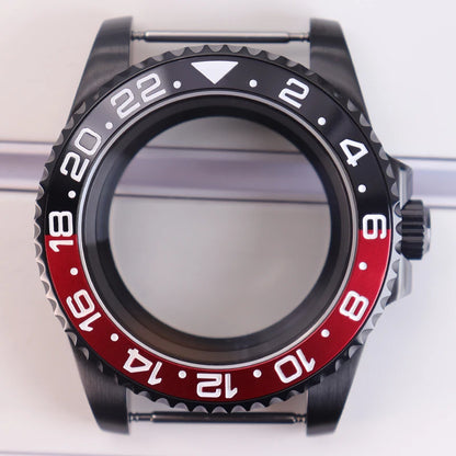 40mm Watch Case For NH34 NH35 NH36 NH38 NH70 4R36 Miyota 8215 Eta 2824 GMT SUB