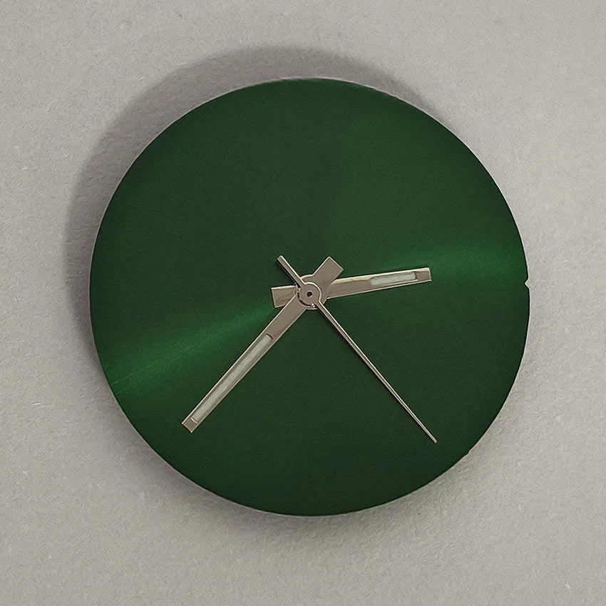 28.5mm Watch Dial with Hands for NH35 NH36 4R 7S Movement with Green Luminous