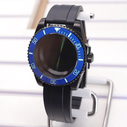 Diving 40mm Watch Case For Nh34/35/36 Miyota 8215 Eta 2824 C3 Bezel Submariner