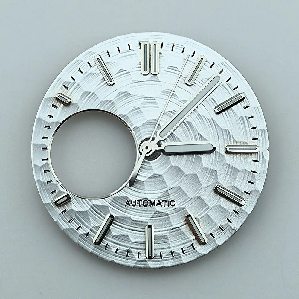Modified 28.5mm Multicolor Watch Dial Green with Luminous for NH38 Movement