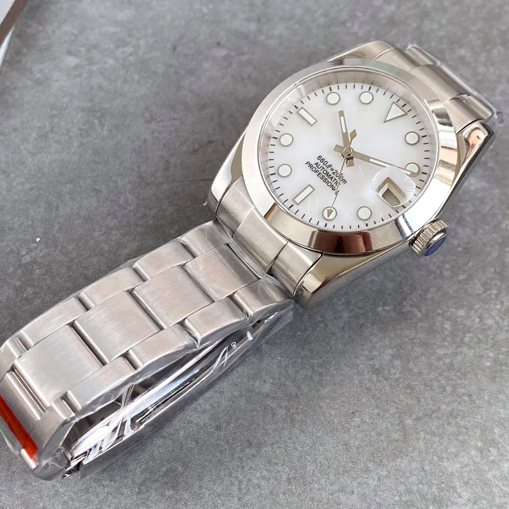 36mm/39mm Watch Case Set  Lume Dial with Hands Sapphire Crystal for NH35