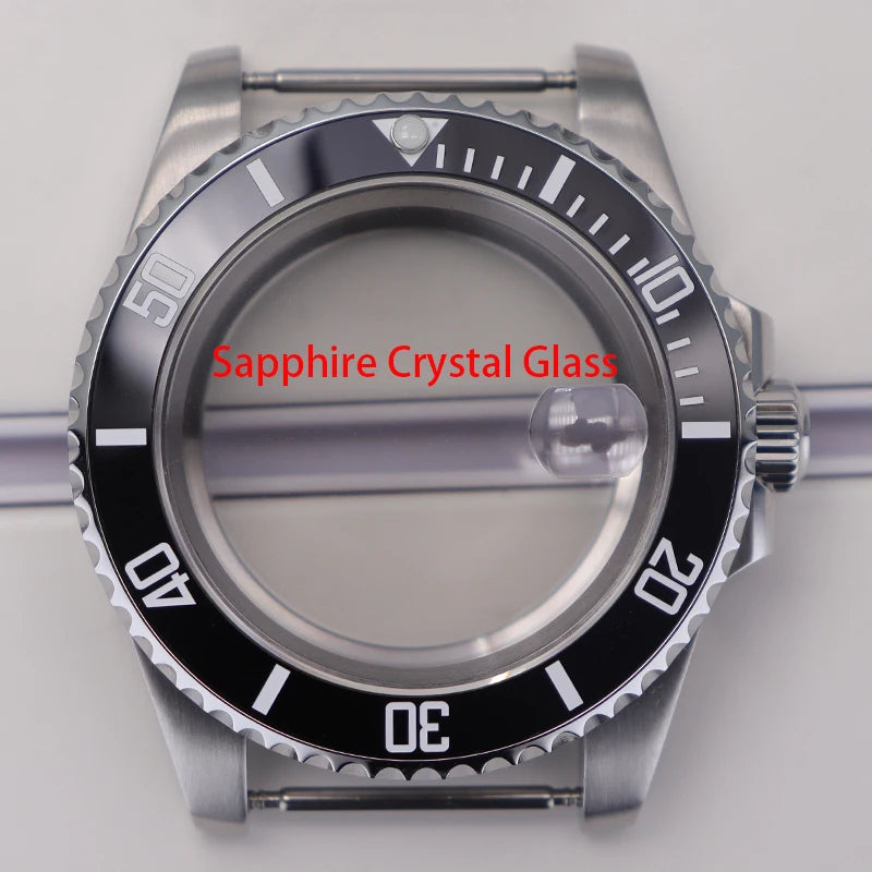 40mm Watch Cases for Nh35 Nh34 Nh36 Nh38 Miyota 8215 Eta 2824 Sapphire Glass