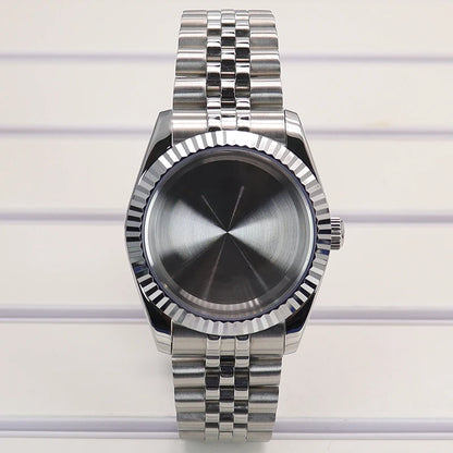36/39mm Watch Cases Set Sapphire Glass For NH35 NH36 NH34 NH70 8215 Datejust